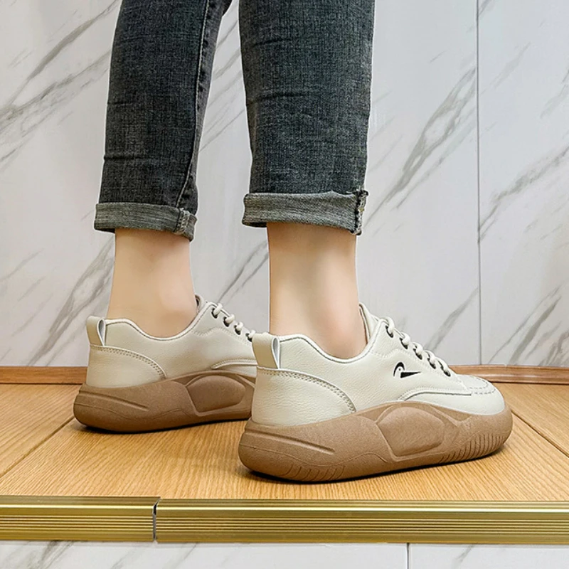 Cloud Walk Delight: Women's Ultra-Comfort Vulcanized Sneakers - true deals club