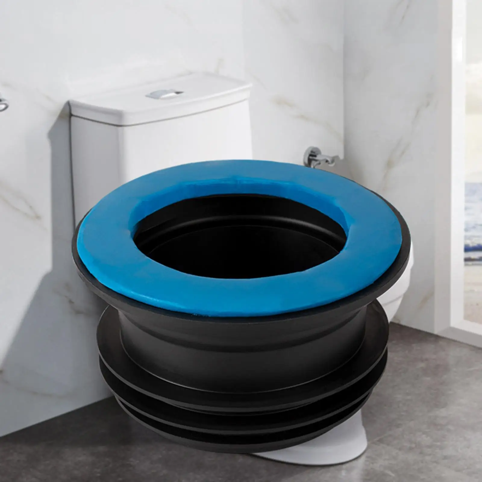 Toilet Rubber Ring Thickened Odor Resistant Bathroom Fitting Accessories