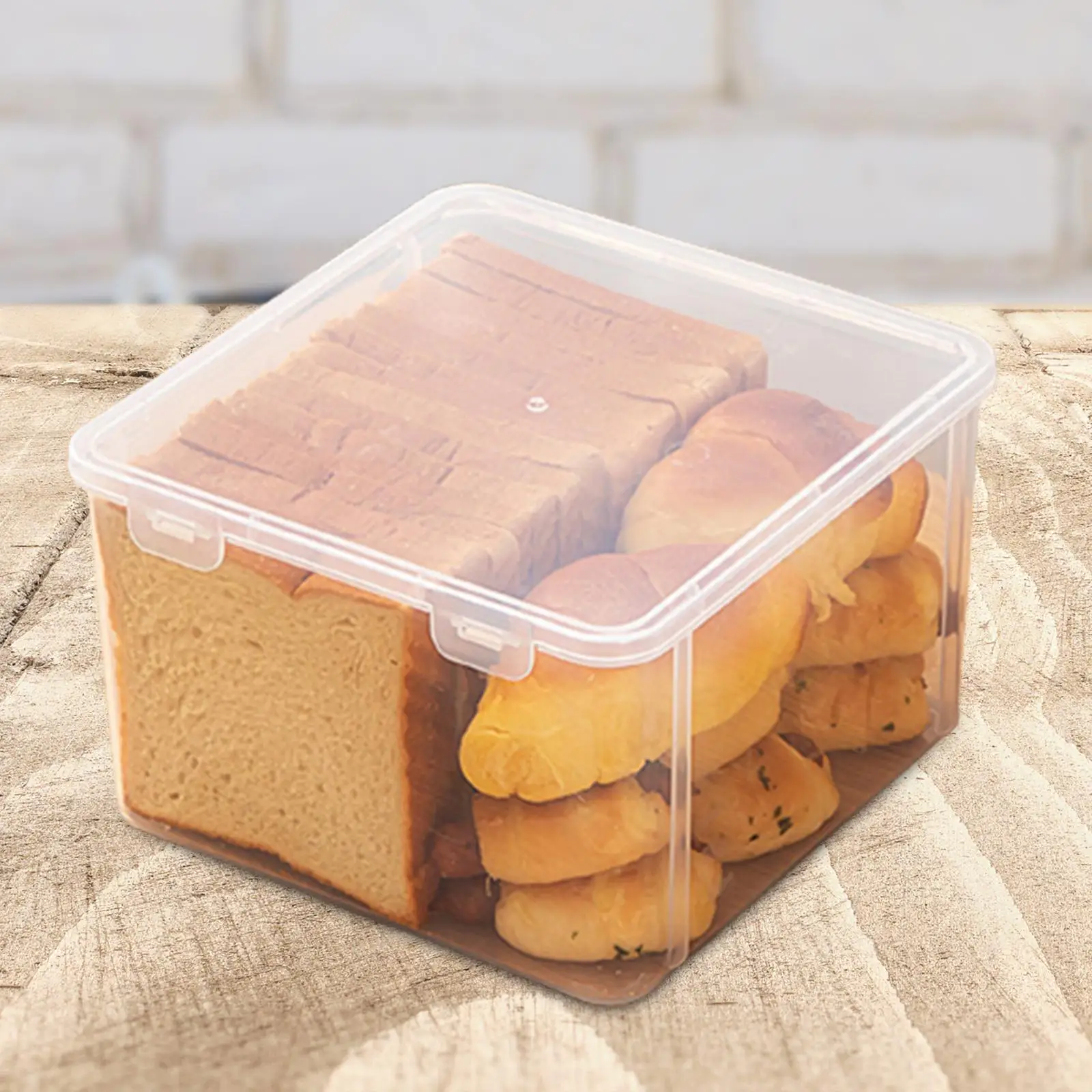 Bread Storage Container Fruit Container Loaf Leakproof Household Preservation Container