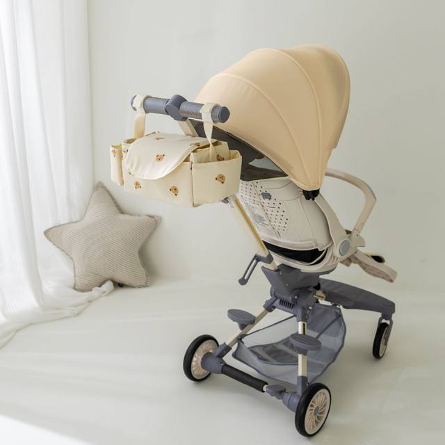 Housse Protection Poussette - 61x45x120 Cm - Oxford Imperméable - Sac Transport