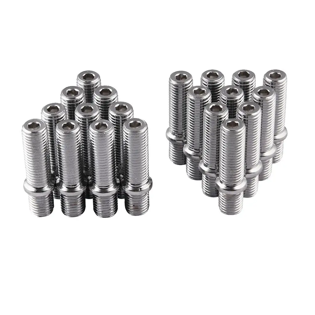 20X Extend Wheel Stud Conversion Screw Adapter For BMW M14*1.5-M12*1.5 5cm