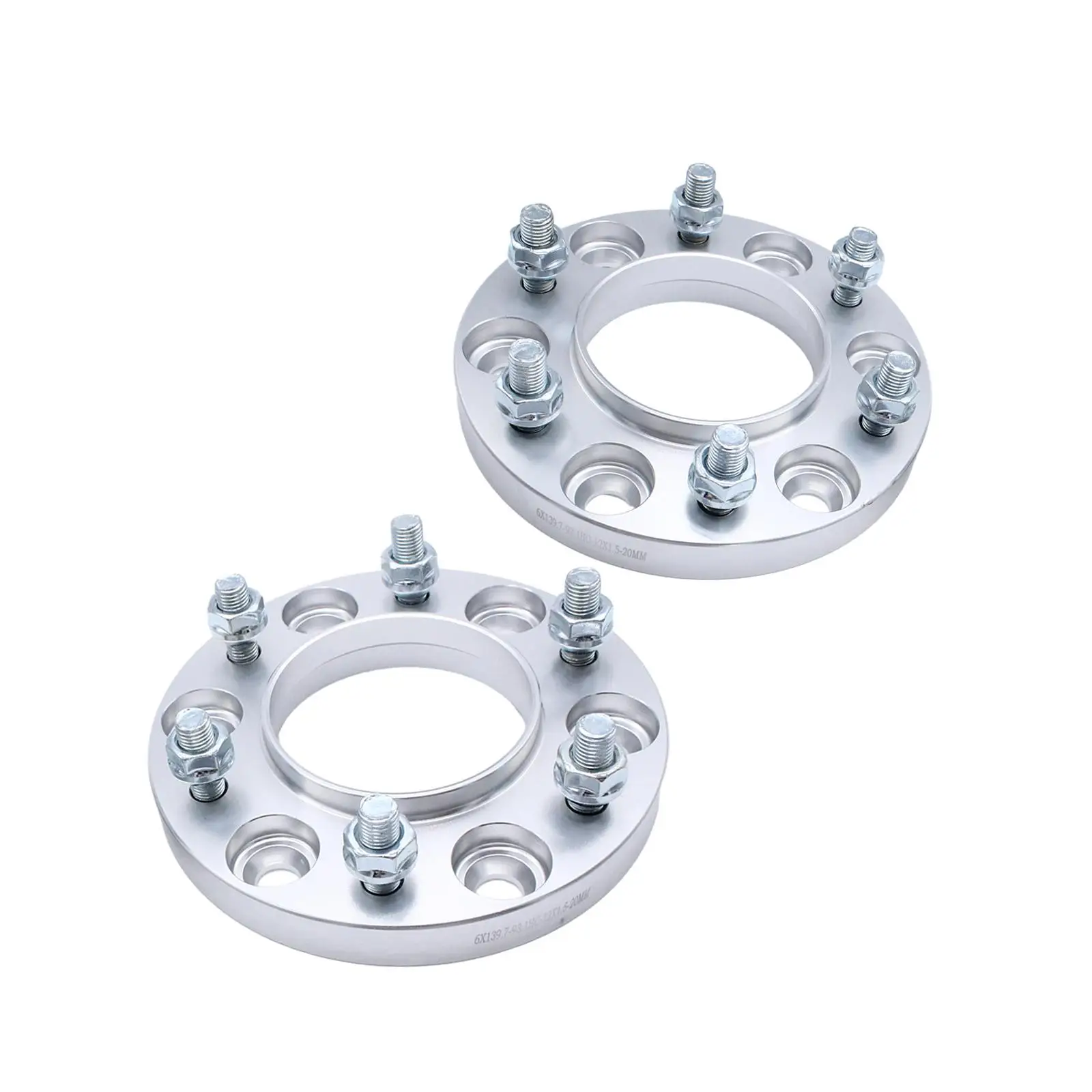 2 Pieces Hub Centric Wheel Spacers 20mm Thickness for Ranger Durable
