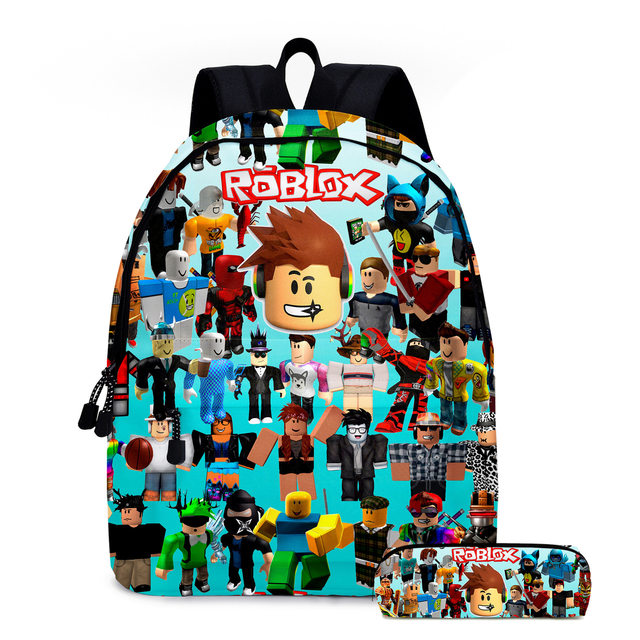 Game Anime ROBLOX Peripheral Student Backpack Men and Women Casual Backpack  Backpack Youth School Bag Design