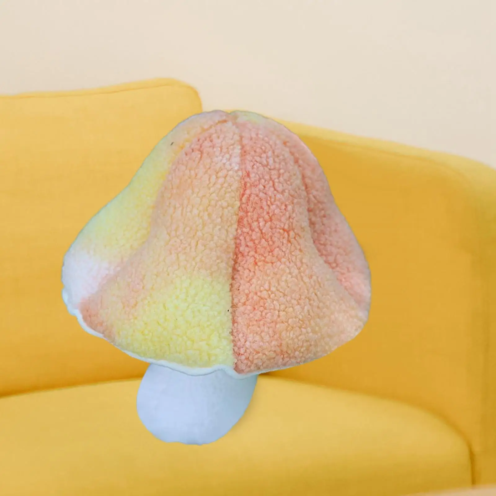 3D Cute Mushroom Shaped Stuffed  Stuffed  Cushion for Gifts Birthday Valentine`S Day Christmas Home Decor Items