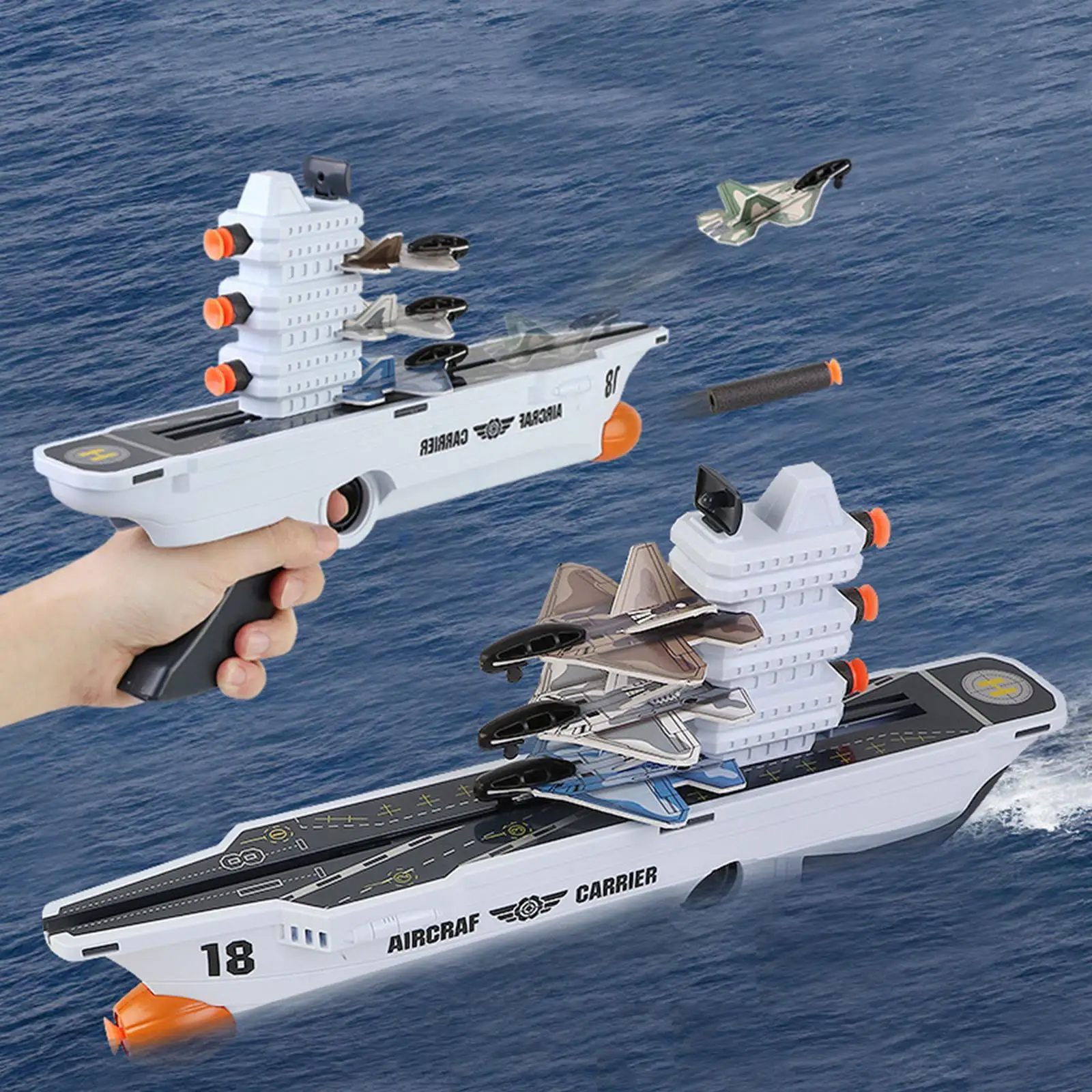 Aircraft Toy Launcher Foam Plane Aircraft for Children 