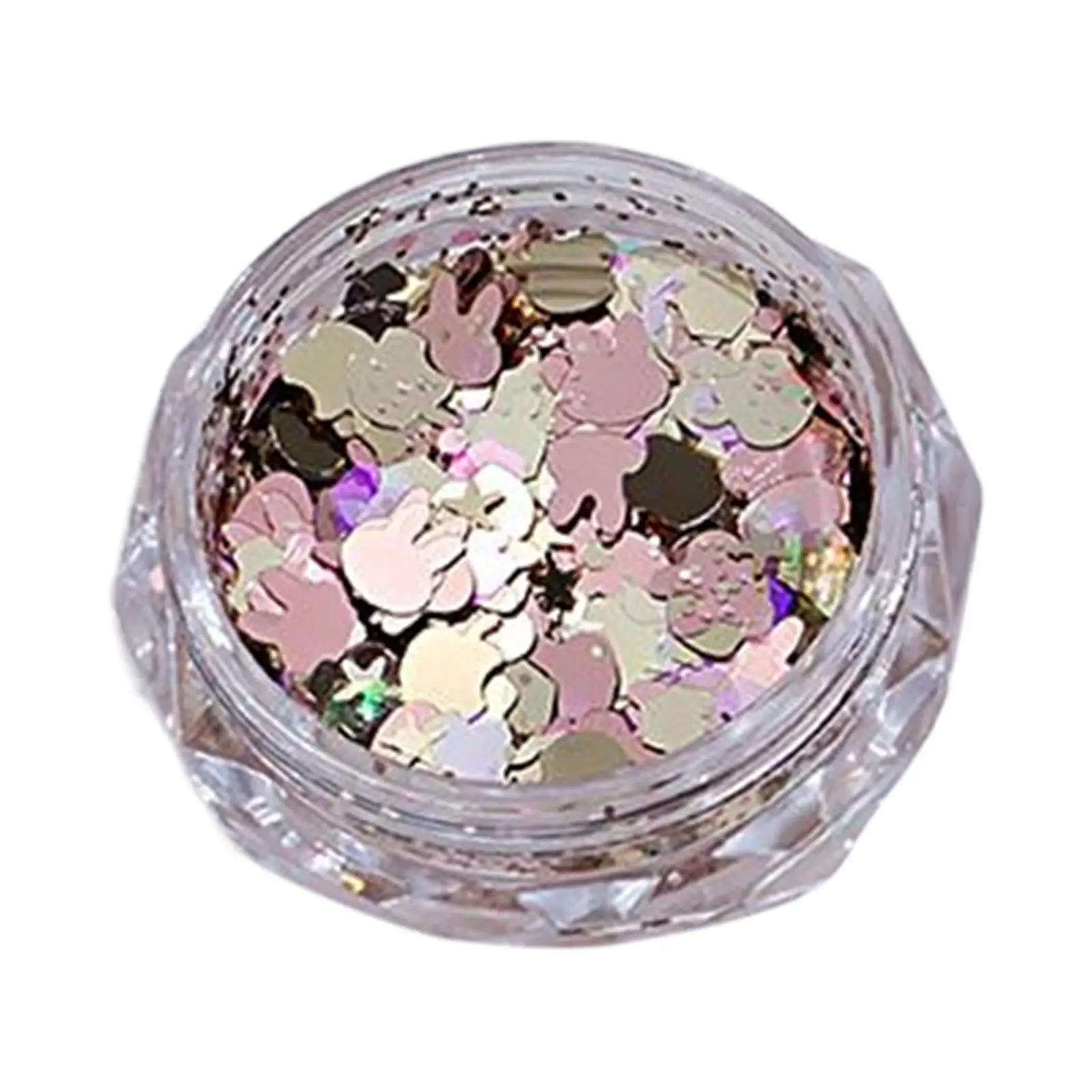 Shining Nail Glitter Sequins Nail Art Women Girls Bright Flakes for Holiday Makeup Craftwork Party Fashion Show Phone Cases