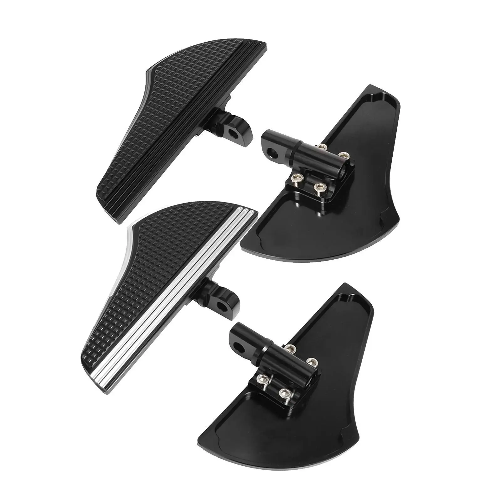 2pcs Motorbikes Passenger Rear Foot Pegs Mount Footboard Foot Rest Accessories Supplies for Harley XL Models Male Mount-Style