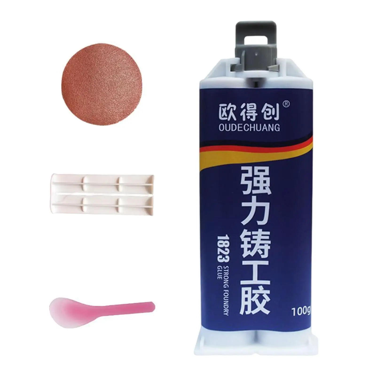 Universal Cold Weld Repair Adhesive Bonding Epoxy Casting Agent Tool 100G Metal Repair Paste for Cast Iron Cold Weld
