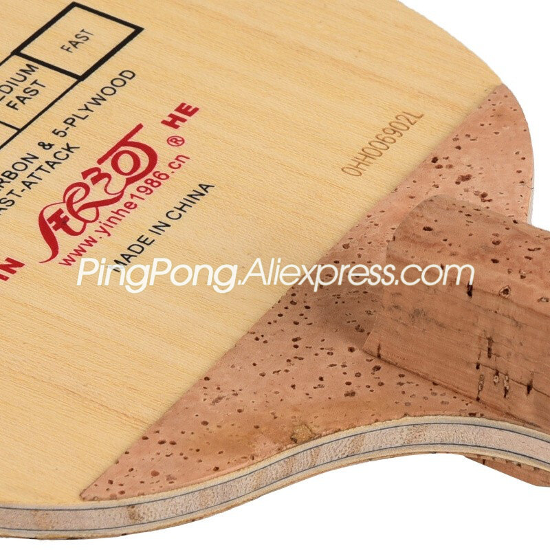 Original YINHE 986 Carbon Tischtennisschläger (Korea Typ Fast Attack) Japanischer Penhold JS Griff Schläger Ping-Pong-Schläger Paddel – Detail 5