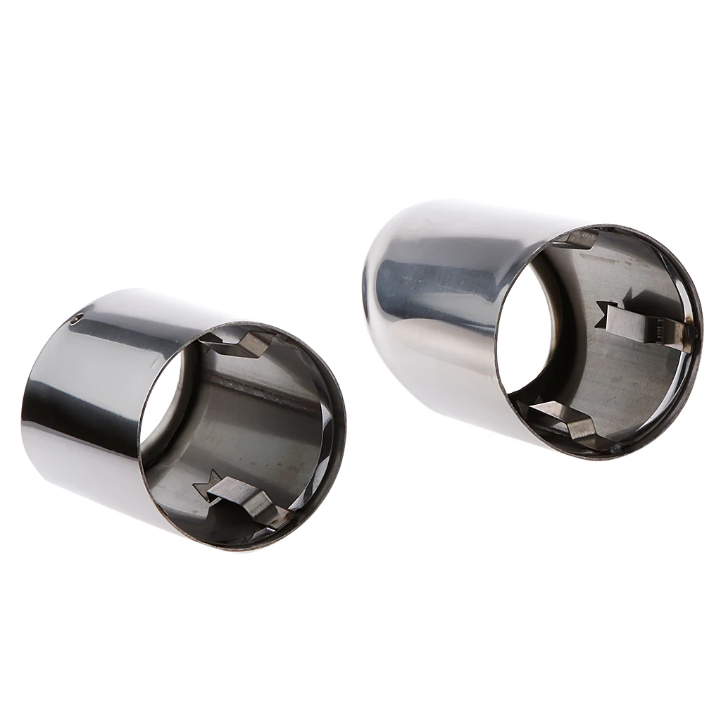 Pack of 2 Stainless Steel Exhaust  Tip 5