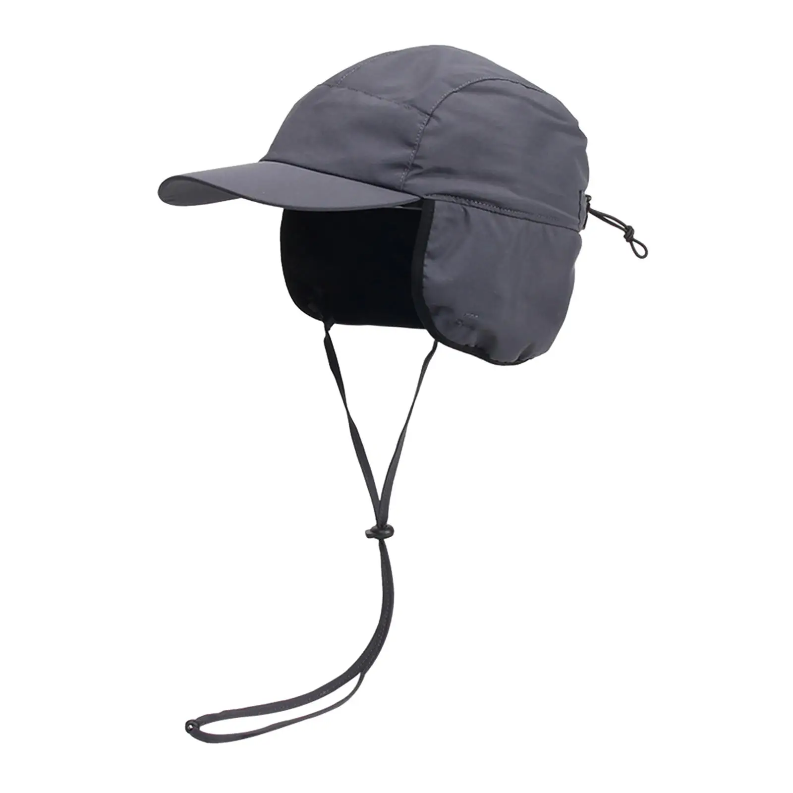 Winter Trapper Hat Waterproof Headwear Lightweight Fashionable Men Casual Warm Winter Hat for Running Ski Camping Biking Cycling
