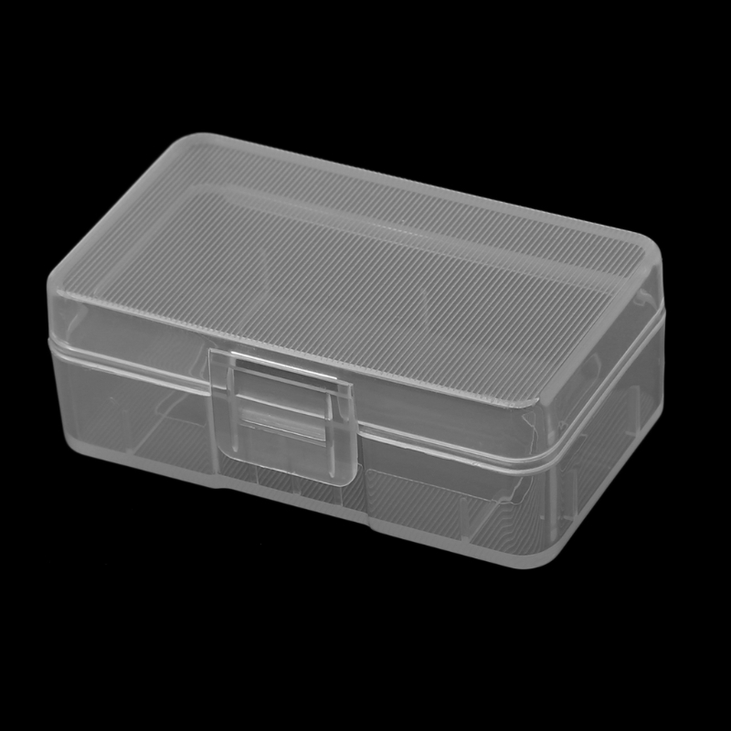 Mini transparent für Koffer halter Aufbewahrung sbox für 1x9V Batterie oder 2x aa Batterie – Detail 3