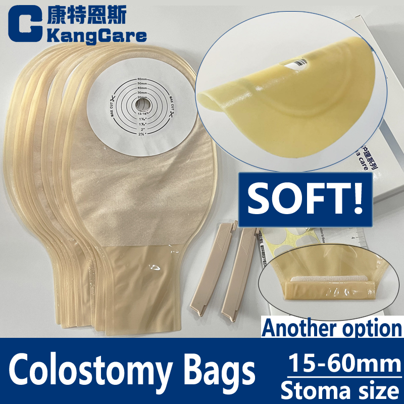 Best of SOFT 10pcs / 30pcs Colostomy Bags, One-piece System Ostomy Pouch, For Stoma Size 15-60mm, To Prevent Leakage Reviews & Tips