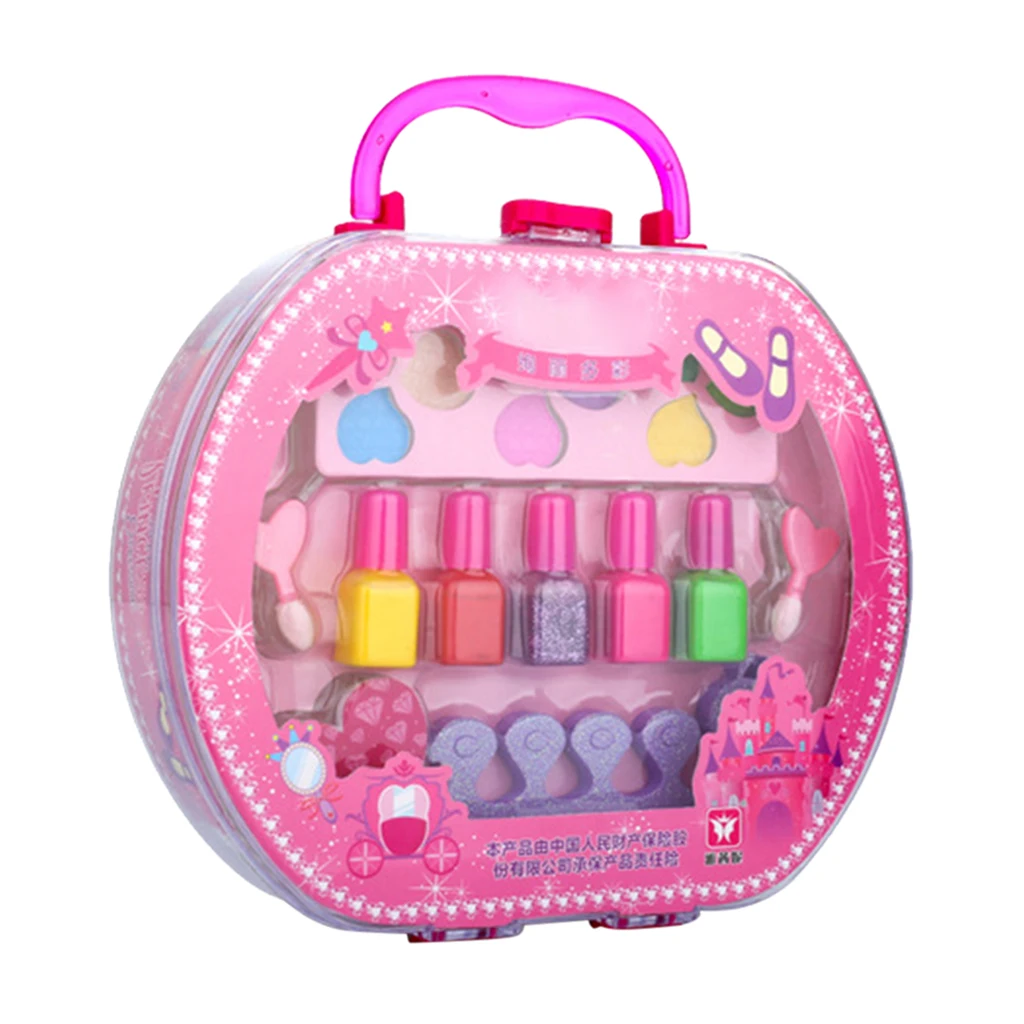 1 Piece Toy Cosmetic Suitcase Make Role Play Set for Kids