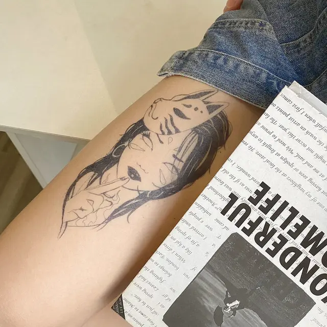 Anime Ninja Dagger Juice Etiqueta Do Tatuagem para Homens 2023 Braço  Tatuagem Temporária À Prova D' Água Y2K Tatuagem Falsa Arte Do Punk Bonito  Tatuaje - AliExpress