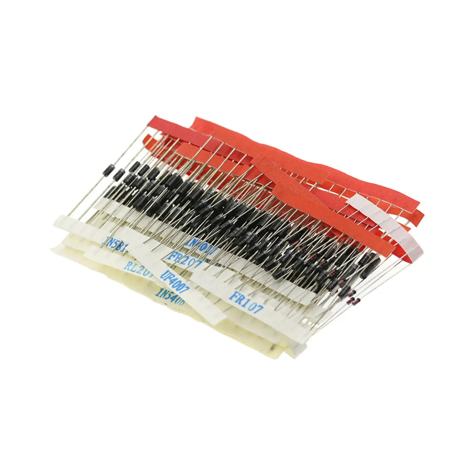 200Pcs 14 Values Diode Assorted Components Diodes Assorted Kit 1N4148 1N4001