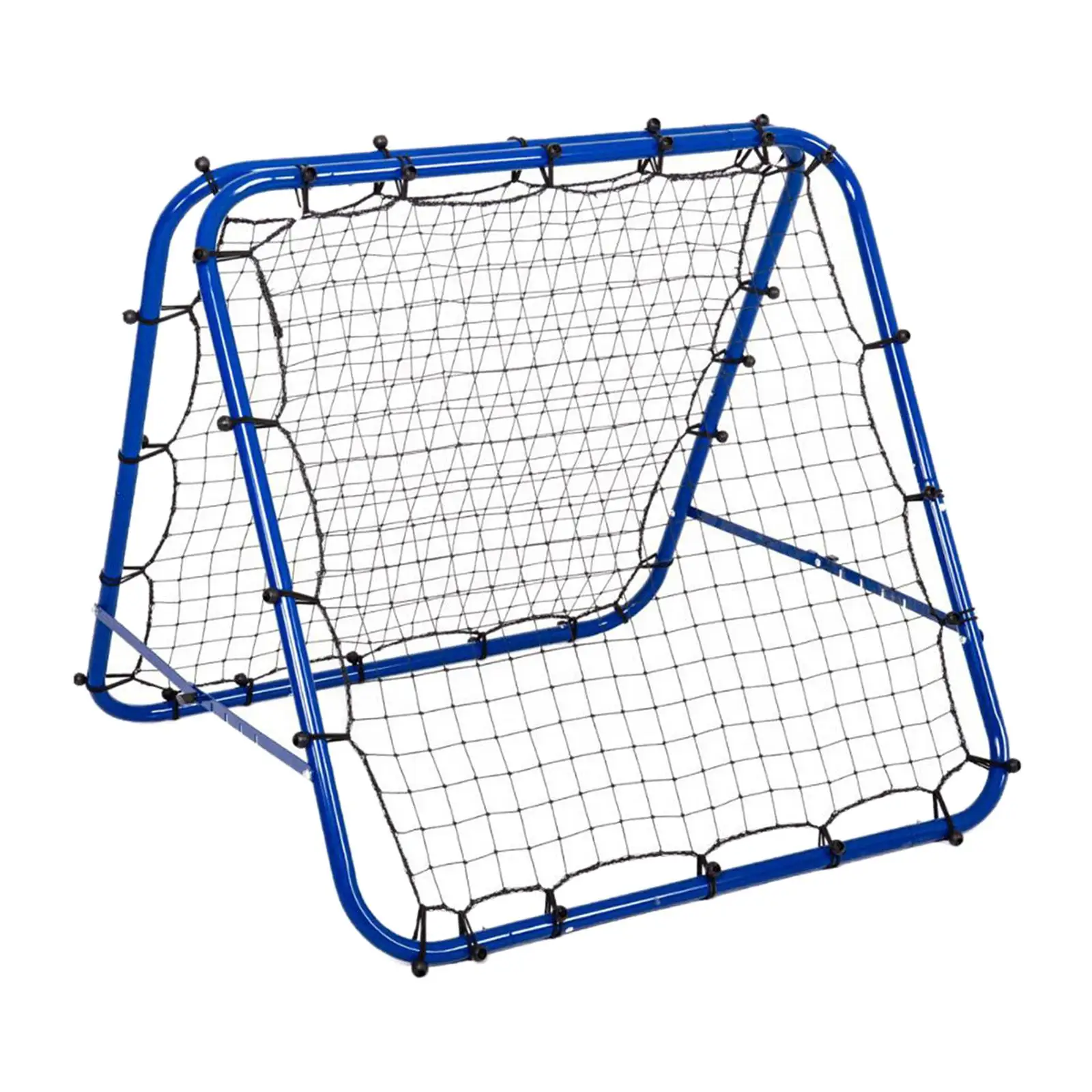 Portable Soccer Goal for Kids and Adults Soccer Rebounder Net Steel Frame