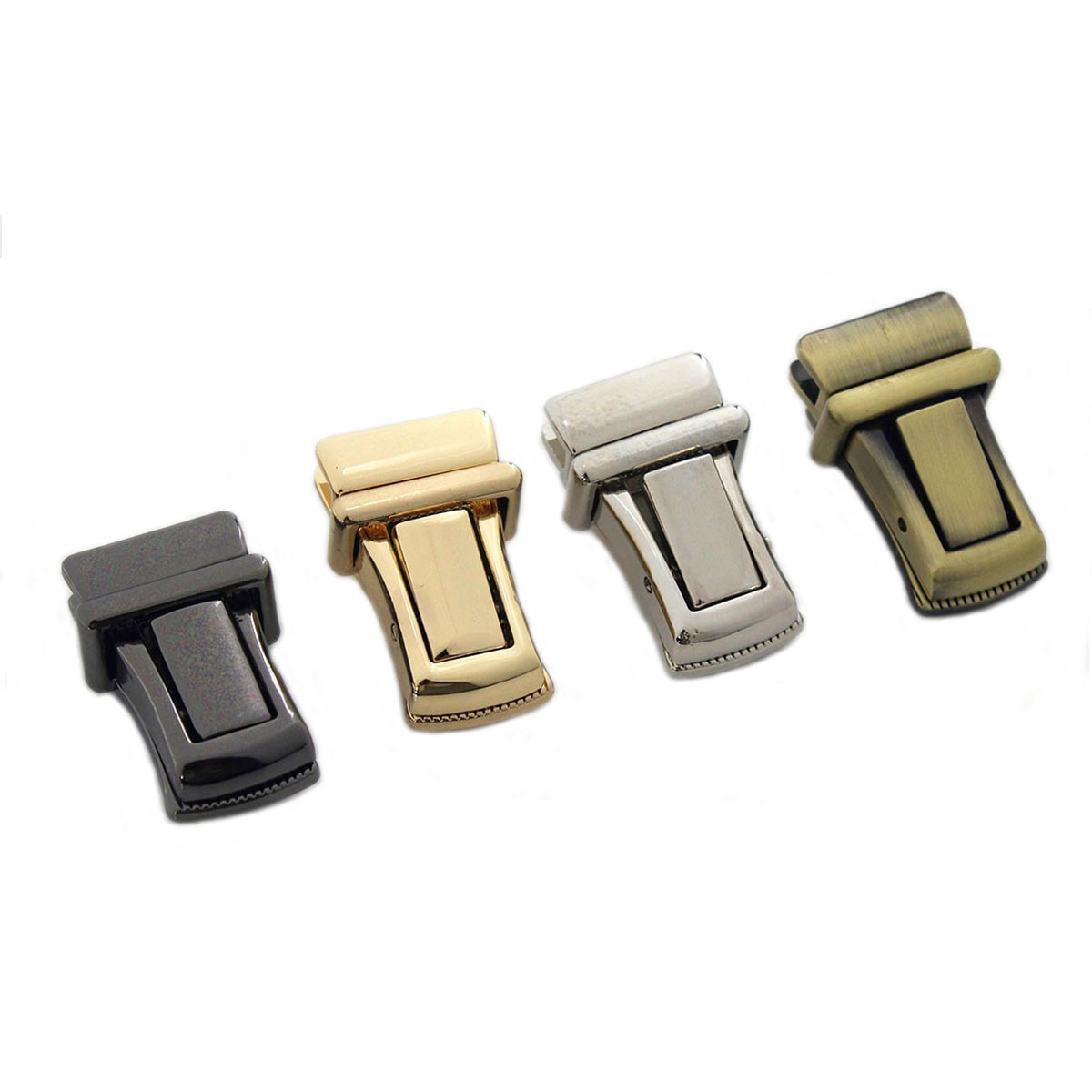 1 stücke Metall Drücken Lock Zunge Lock Verschluss Verschluss Teile Hardware für Tasche Schulter Handtasche DIY Handwerk Verschluss Tasche Teile zubehör – Detail 6