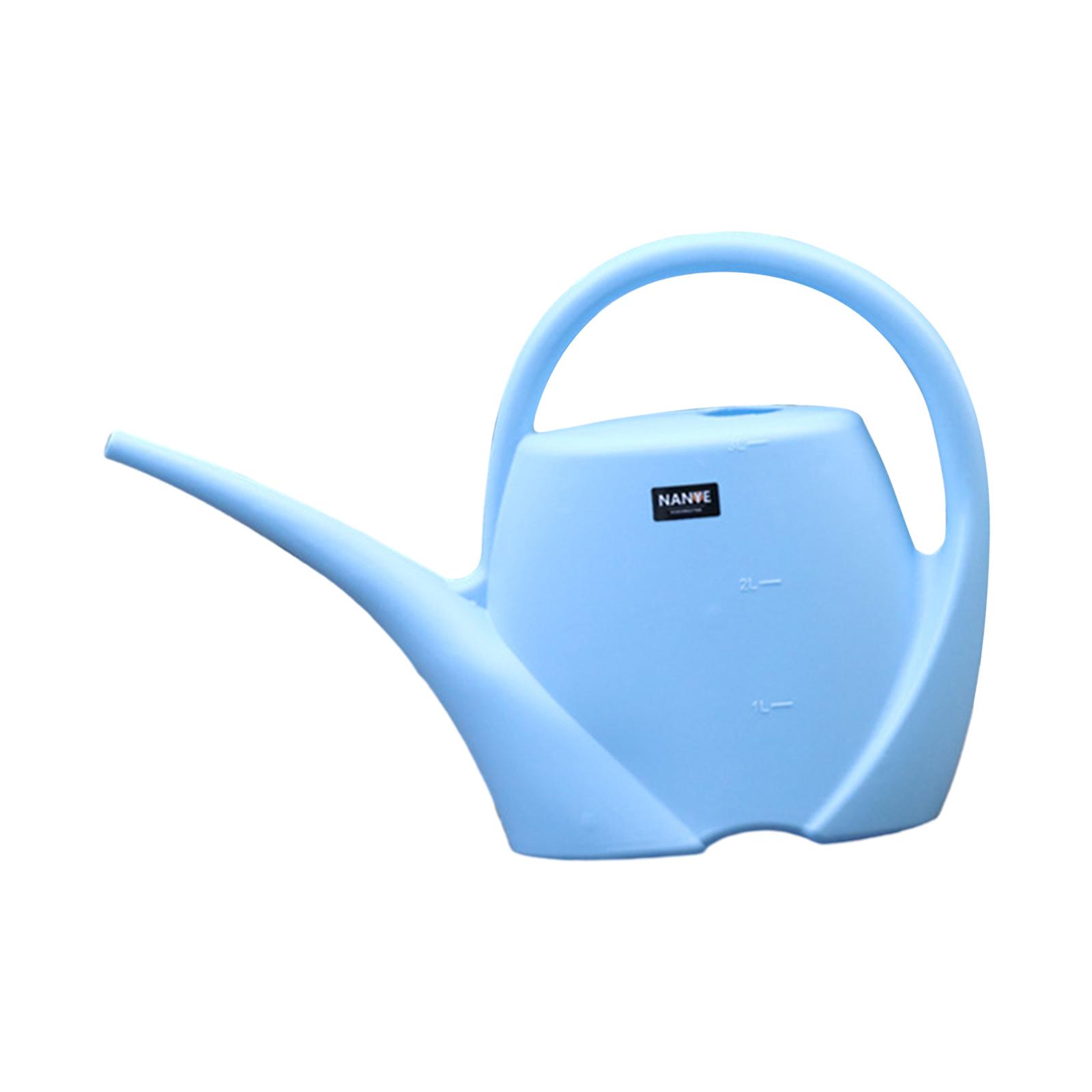 Watering Pot Watering Device High Capacity 3L PP Reusable Garden Watering Can for Garden Indoor Plants Home Backyard