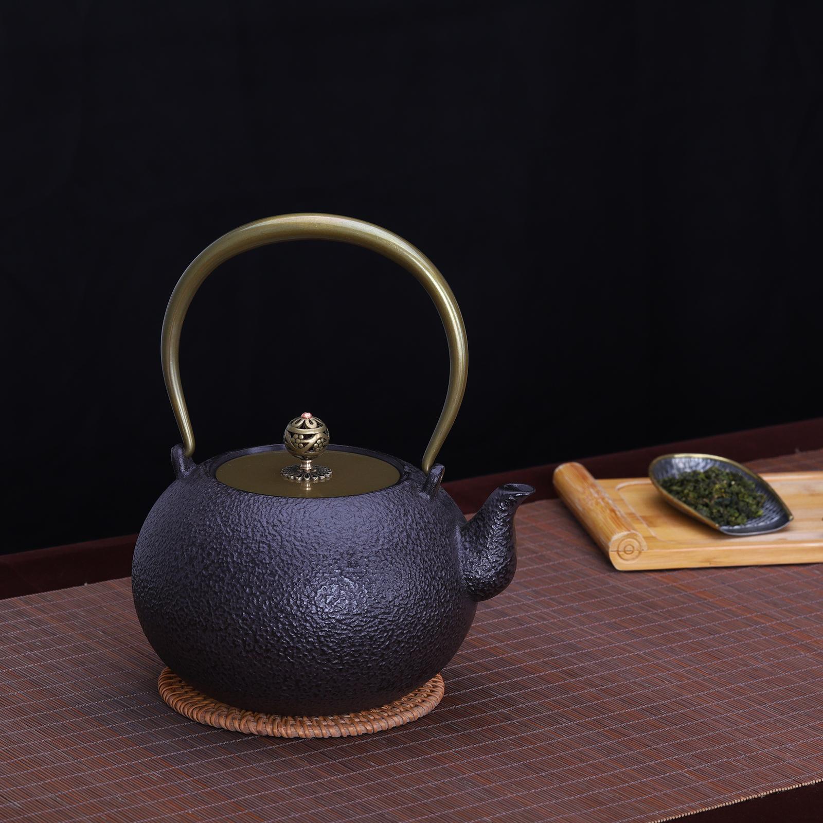 Tea Kettle Teapot Traditional Anti Scalding Handle for Stove Top Restaurant