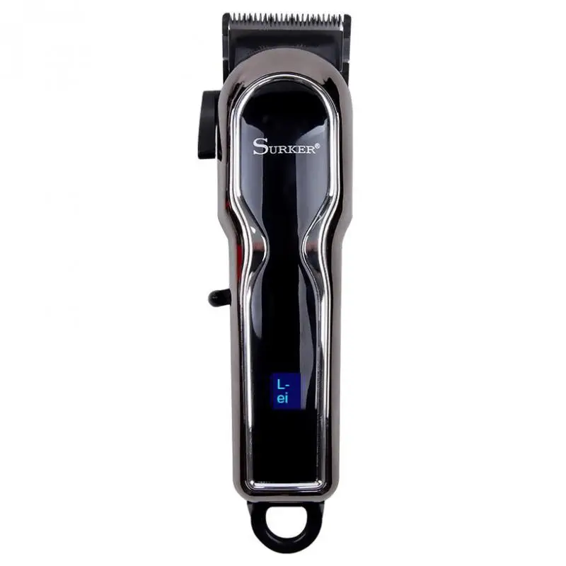 Hair Clippers Self-Haircut Kit Hair Trimmer LCD Digital Display Kit for Professional Style