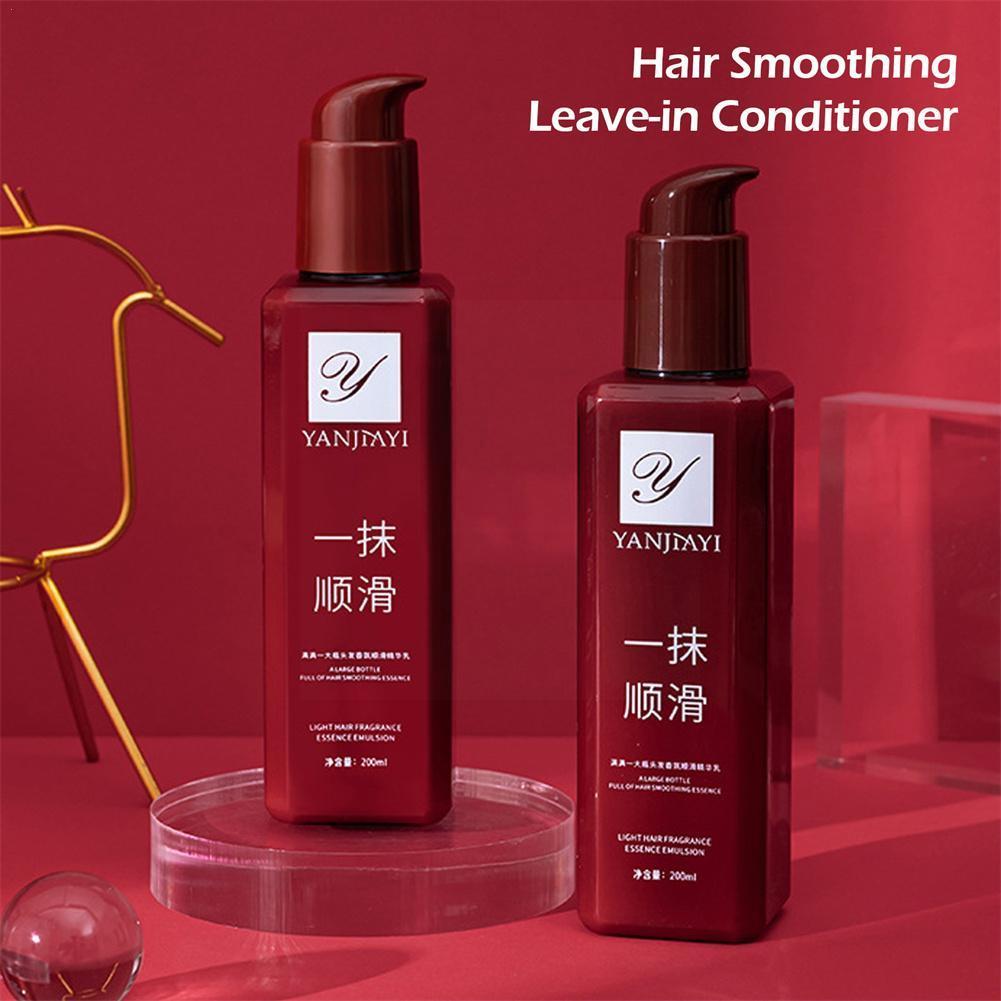 Best of YANJIAYI Hair Smoothing Leave-in Conditioner Smooth Essence Elastic Perfume Leave-in Treatment Hair Care Hair Cream Conditi N2K1 Reviews & Tips