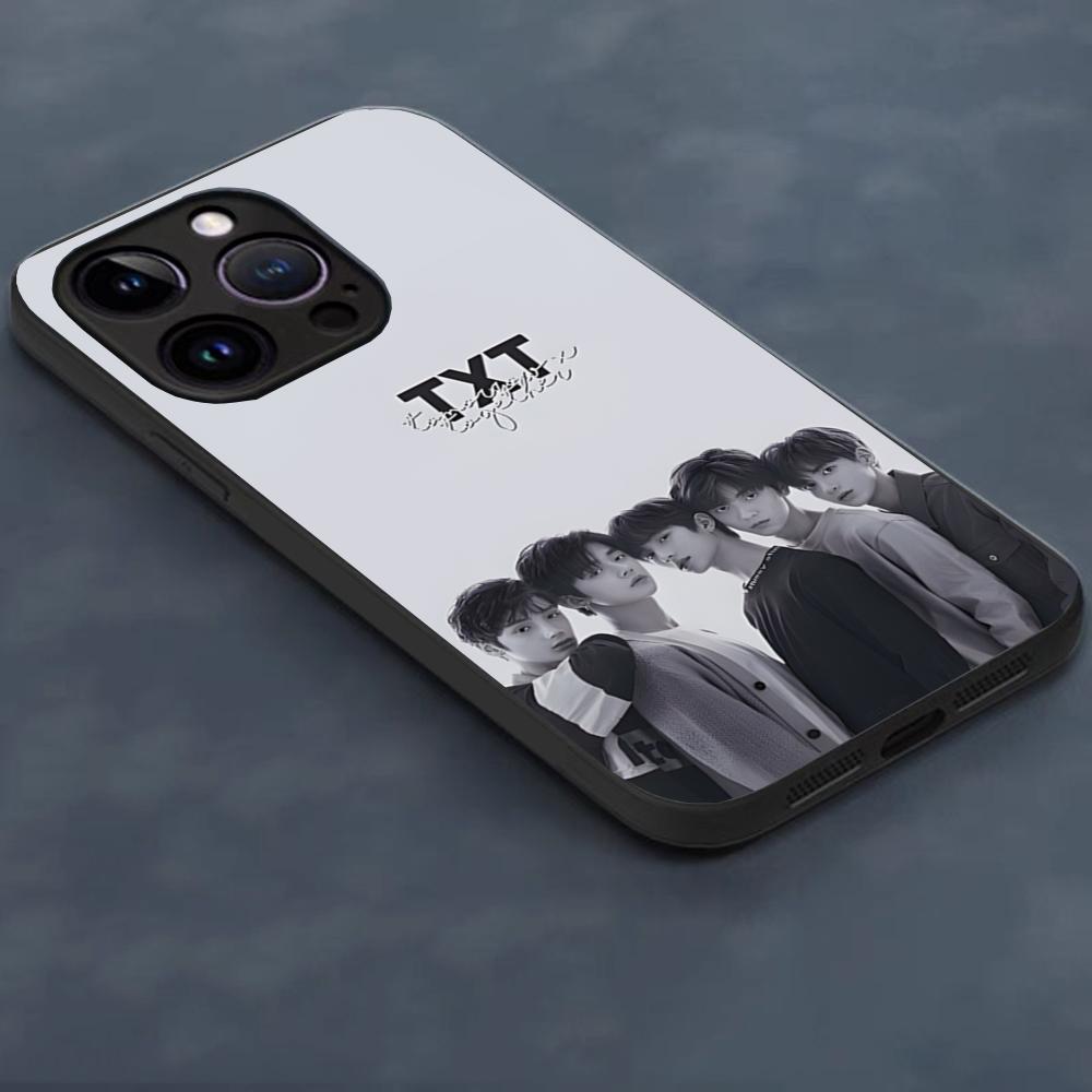 Корейский чехол для телефона Kpop TXT Boy для Iphone 15 11 Pro Max 12 Mini  13 14 Xr Xs 6 6s 8 7 Plus, силиконовый мягкий чехол | AliExpress