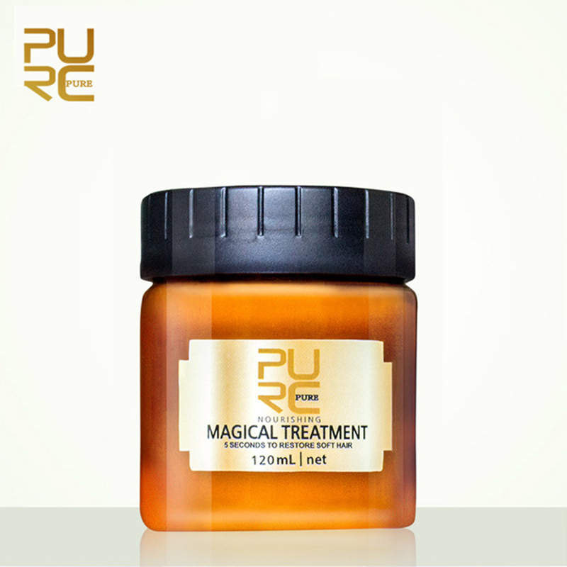 Best of 120 / 60ml PURC Magical Treatment Hair Mask Keratin Straighten Nourish Restore Soft 5 Seconds Repairs Damaged Hair For Women Reviews & Tips