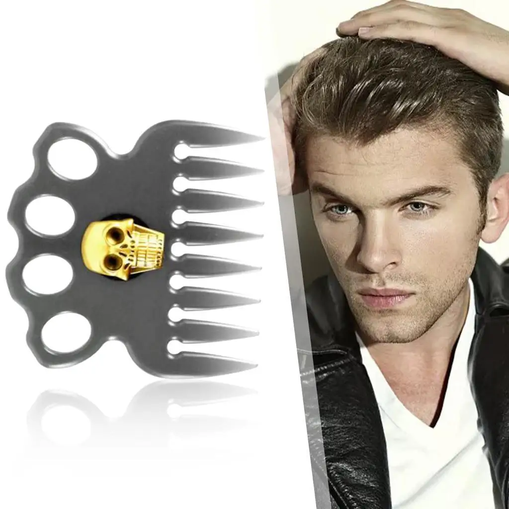Flat Top Comb Liquid Oil Hair Cutting Water Leveling Styling Tool for Men