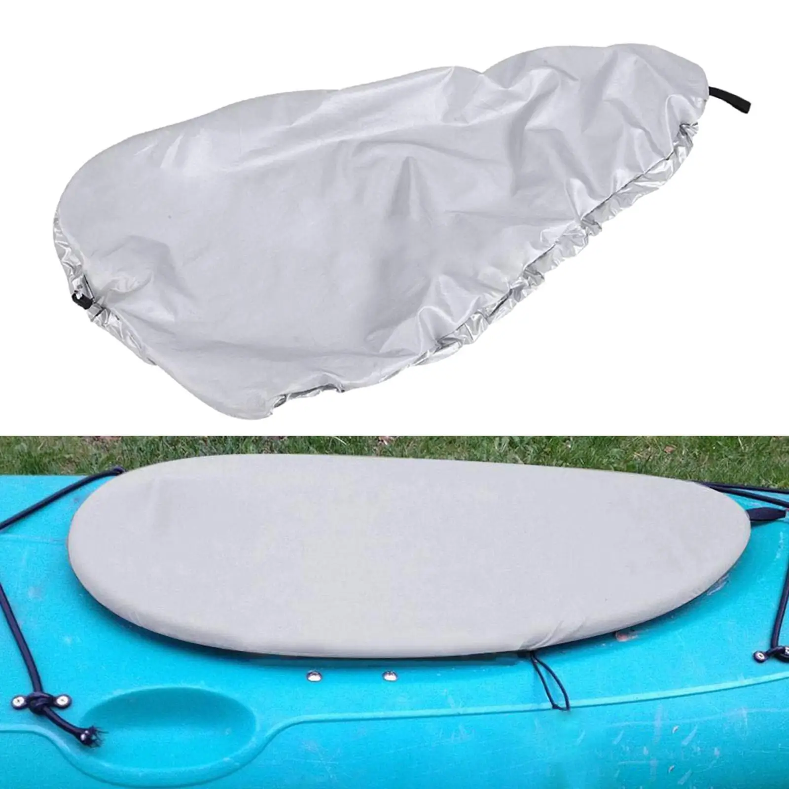 Kayak Cockpit Cover Waterproof Shield Adjustable Paddle Board 