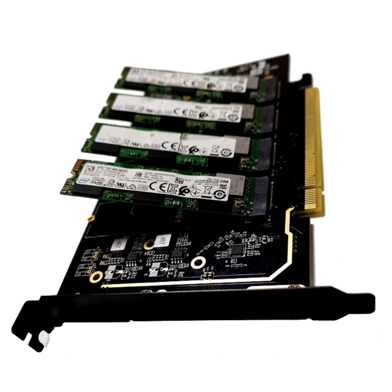 ssd adaptador placa vroc riser cartão suporte