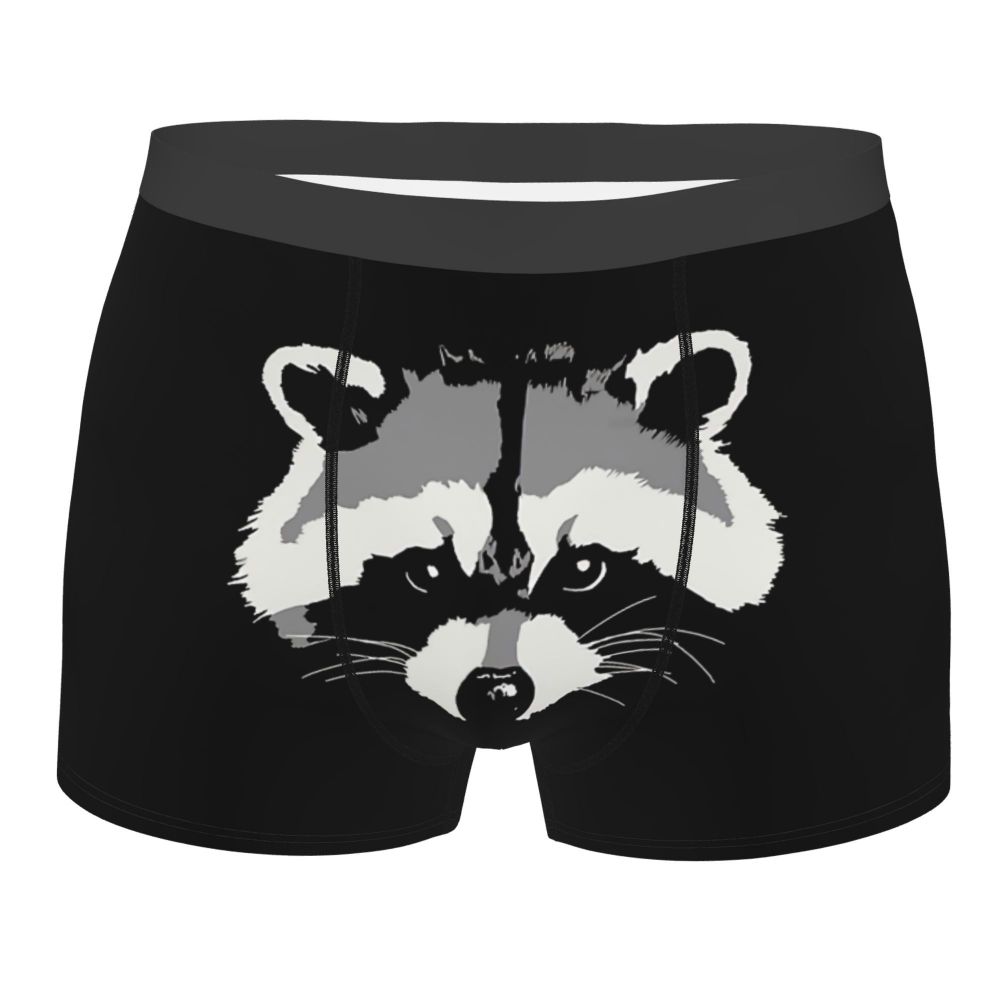 New Fashion Raccoon Underpants Cotton Panties - Animals Aso