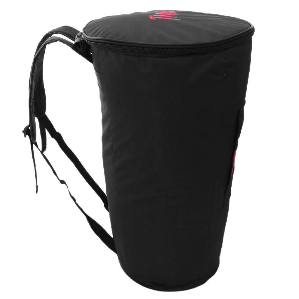 10/12'' African Drum Djembe Carry Case Waterproof Shockproof Bag Backpack