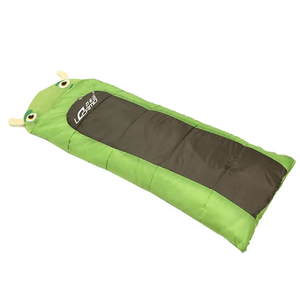 Children Sleeping Bag Outdoor Packable Camping Warm Quilt With Carry Bag