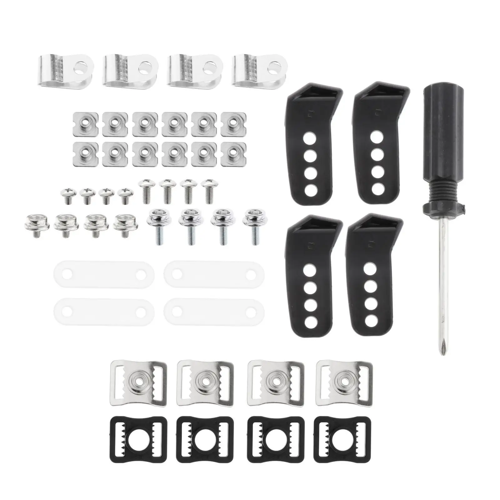 35x Football Helmet Repair Kit Hockey Helmet Visor Screws for Hockey Youth