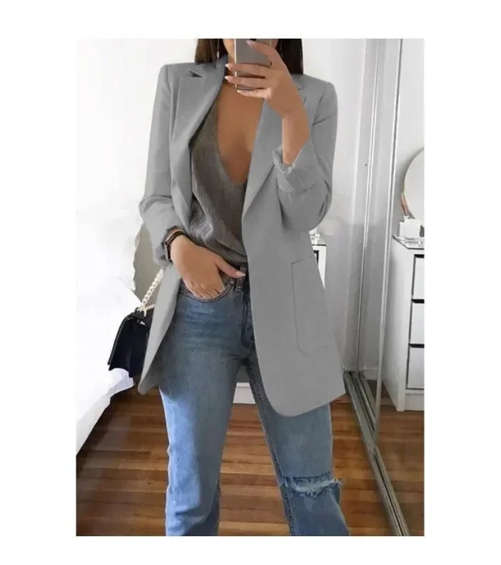 Title 39, Blazer Woman Clothing Tratza Office Wear Fashio...