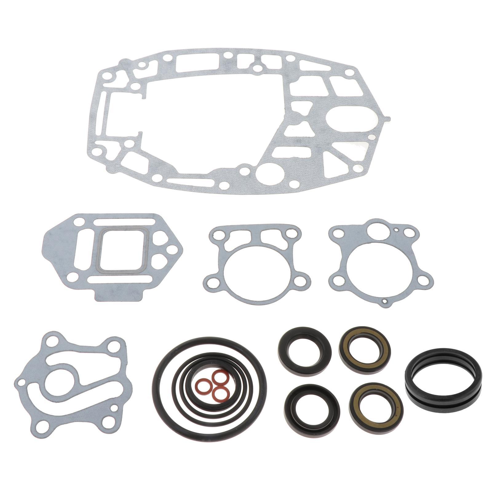 6H4-W0001-20-00 Lower Unit Gasket Kit, 18-2792 Gearcase Fit for Yamaha Pump Base Gasket