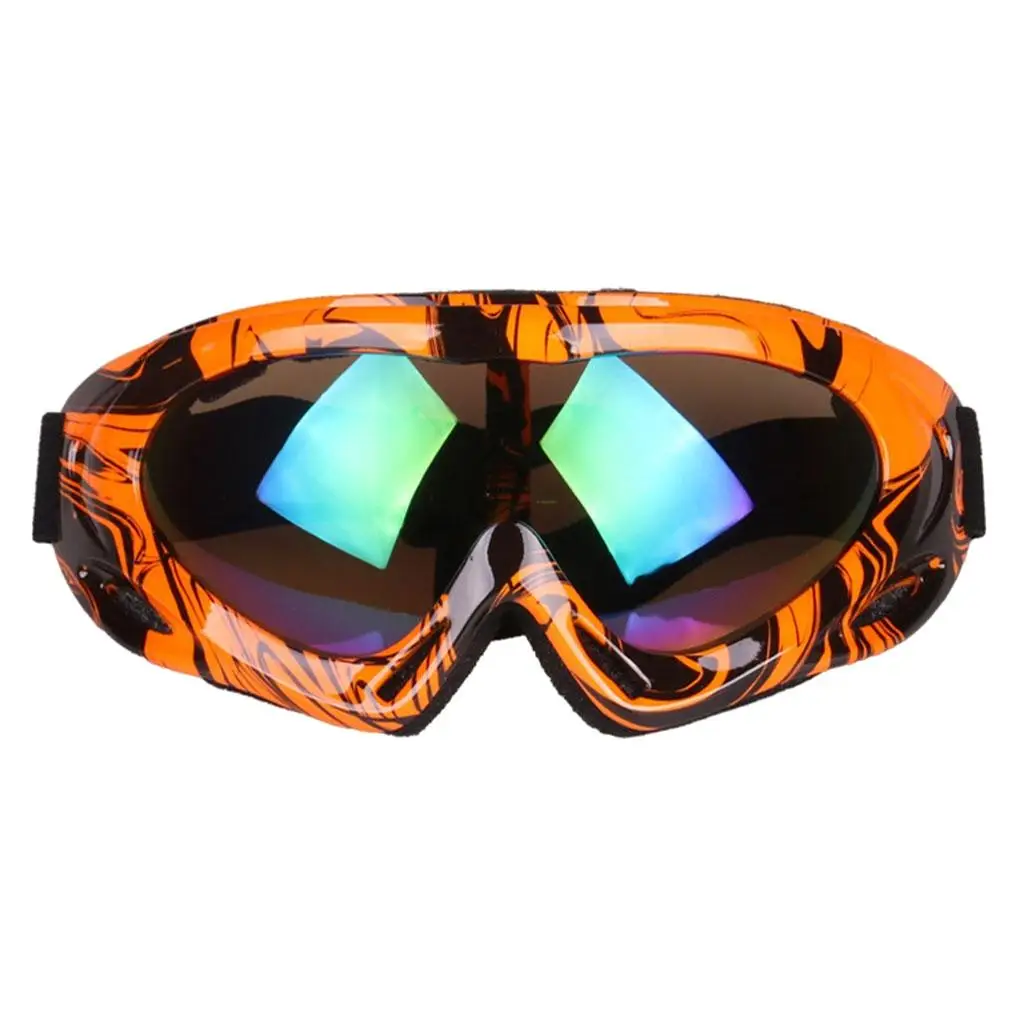 Adult Children Ski Goggles Windproof Eyewear for Outdoor Sports Motorcycle Snowboarding Snow Goggles Windproof UV Protection