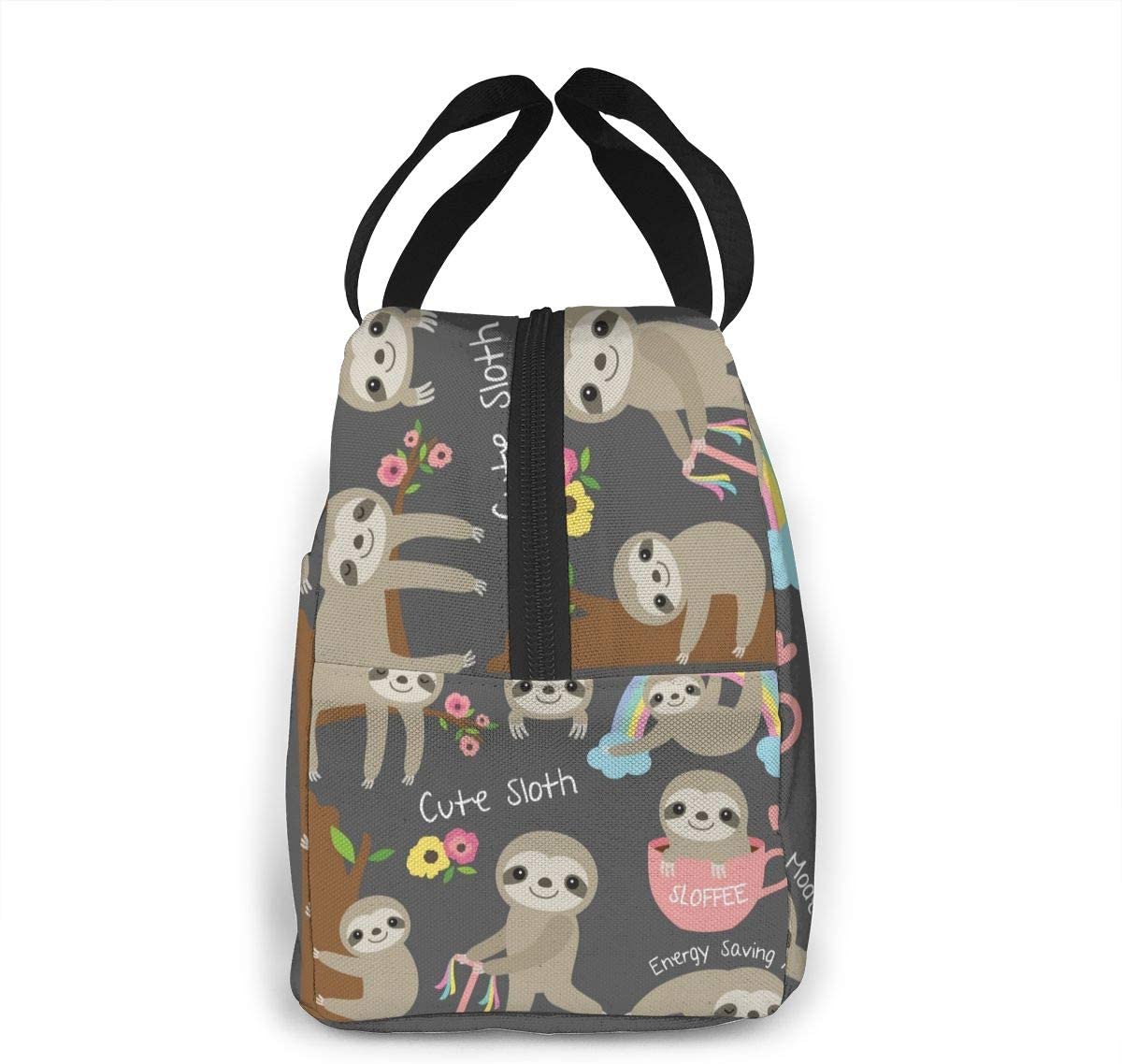 Sloth Isolado Lunch Bag para Mulheres, Leakproof