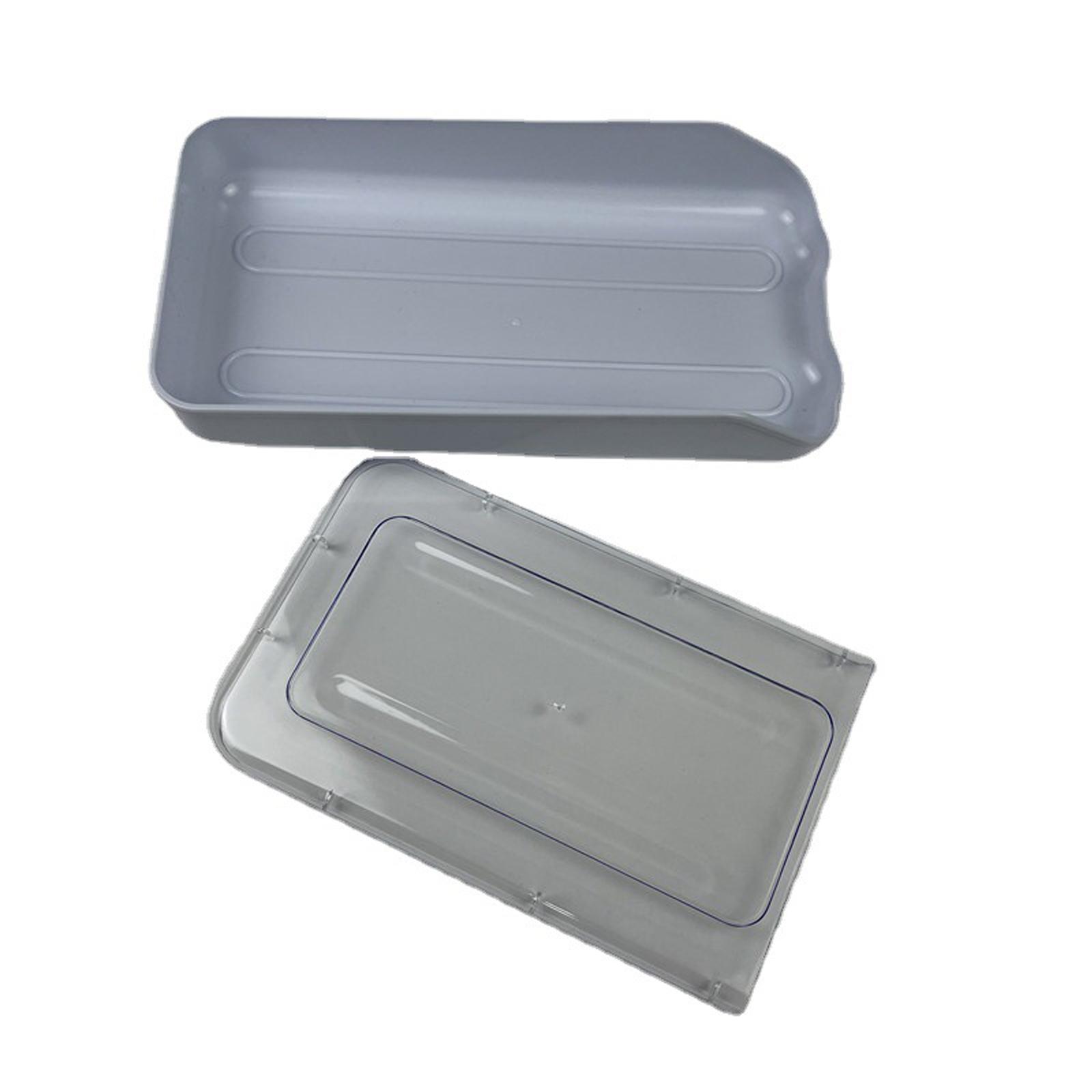 Kitchen Eggs Holder Egg Tray Eggs Container Fridge Eggs Organizers with Clear Lid for Shelf Countertop Kitchen