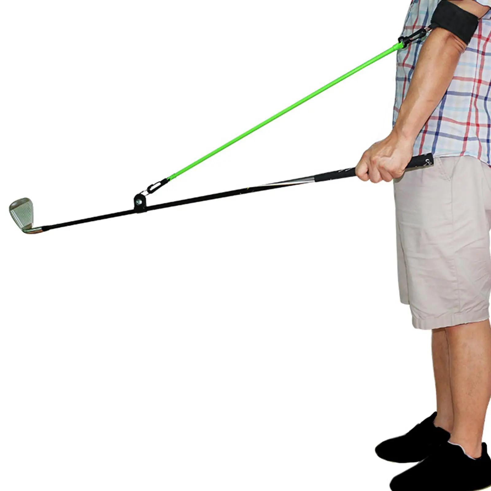 Golf Swing Trainer Portable Easily Install for Exercise Device Men