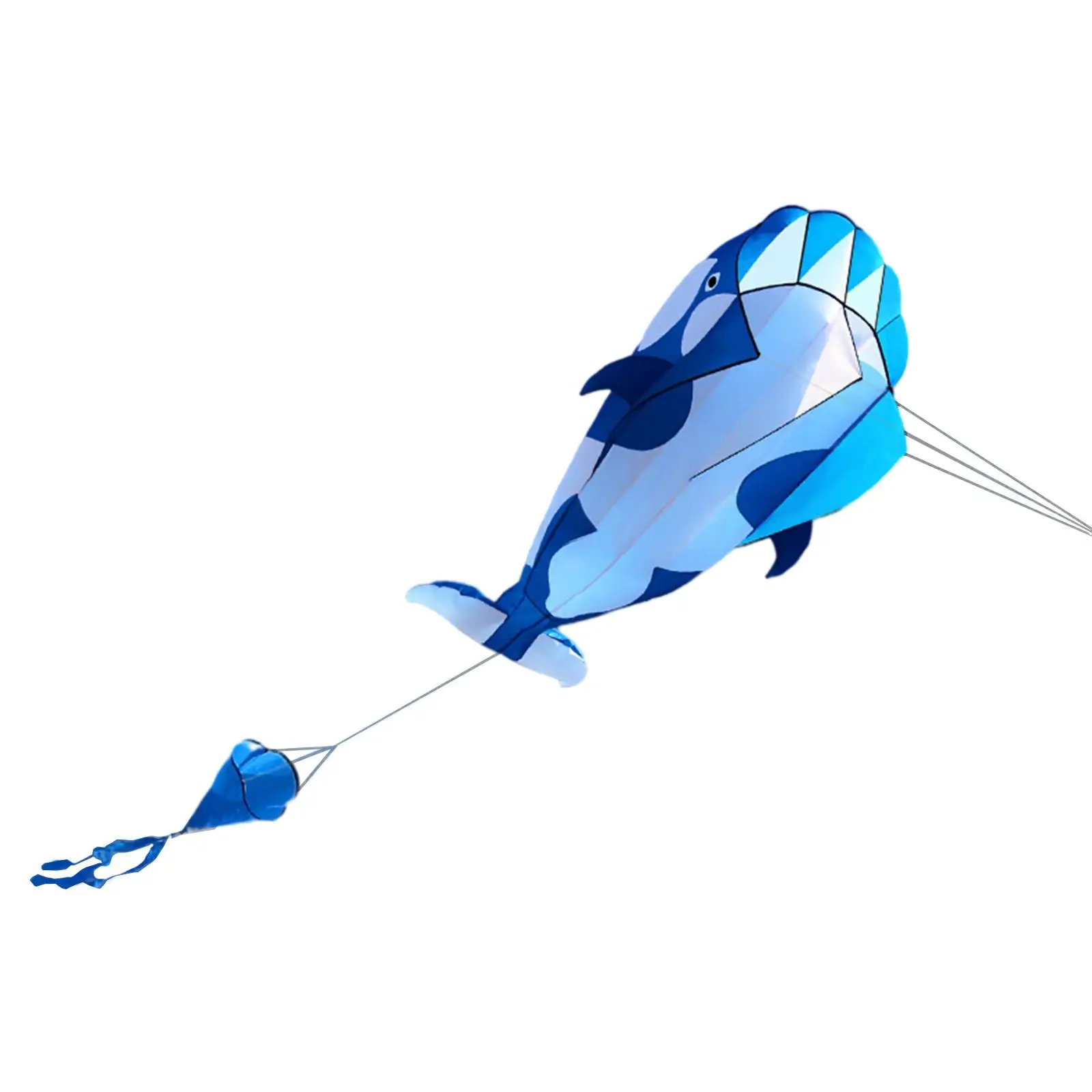 Frameless Whale Kite Children Gifts Huge for Hiking Beach Flying Toys