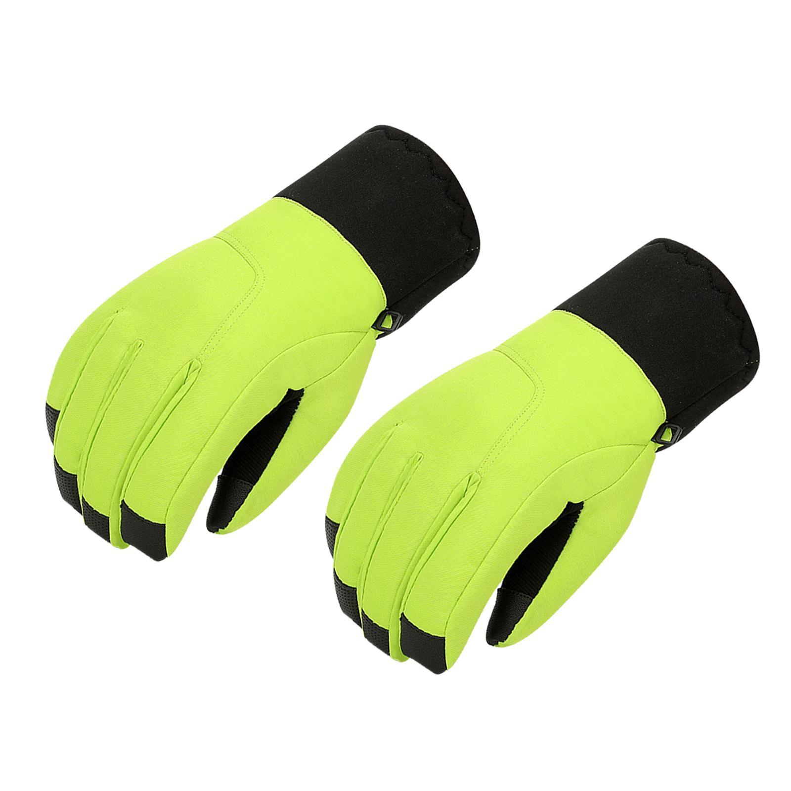 Winter Gloves Windproof Touchscreen Texting Typing Water Resistant Soft Thermal Ski Gloves for Child Men Women Kids Bike Cycling