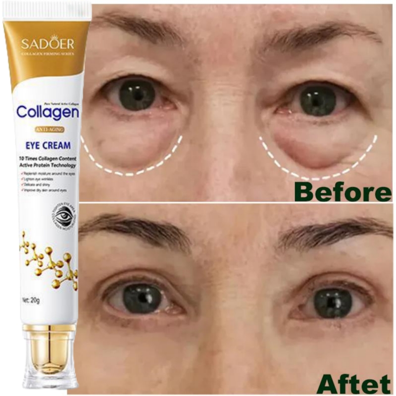 Best of Instant Anti Wrinkle Eye Cream Collagen Fade Brighten Dark Circle Remove Eye Bag Puffiness Lift Firm Fine Line Korean Skin Care Reviews & Tips