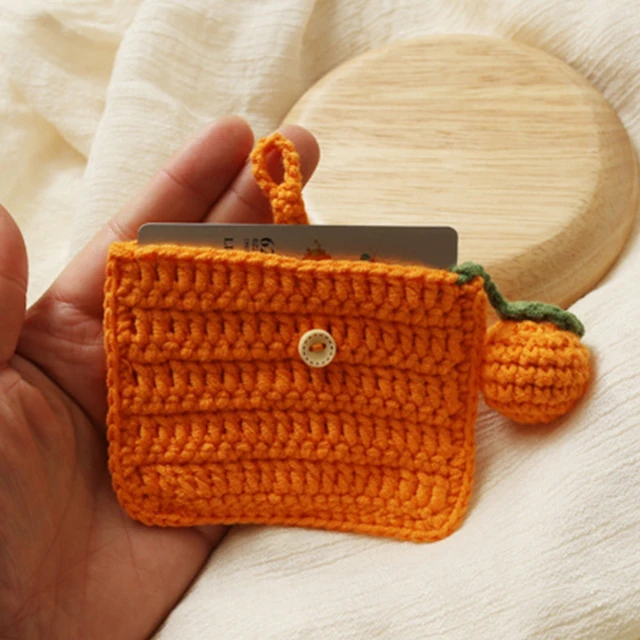 Knitted Coin Purse Clutch Phone Pouch Pouch Pencil Pen Bag Handbag Change  Purse Card Holder Makeup Bag Rainbow Wallet for Woman