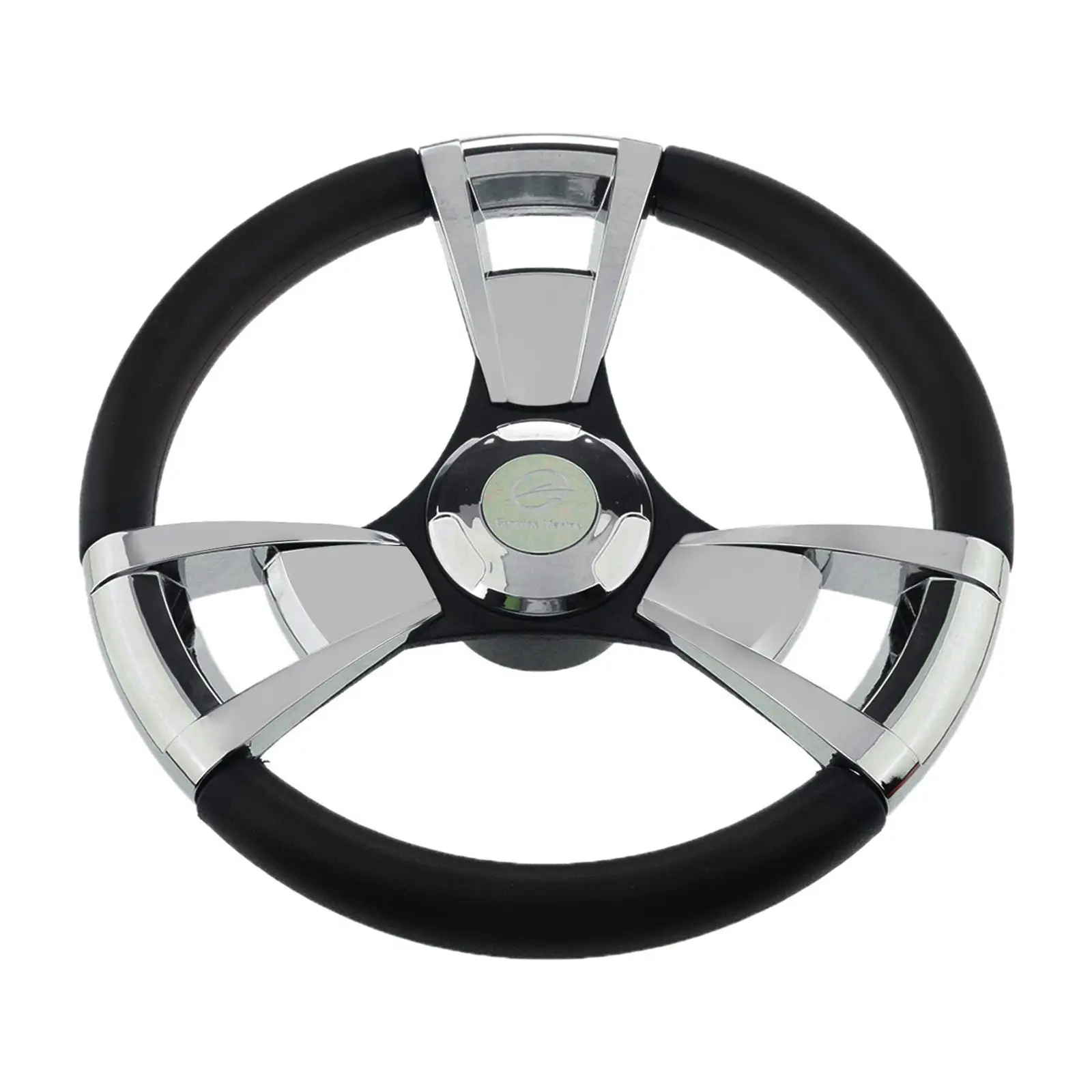 380mm Wooden Steering Wheel fit for Classic Cars, Made of Steel and Wood