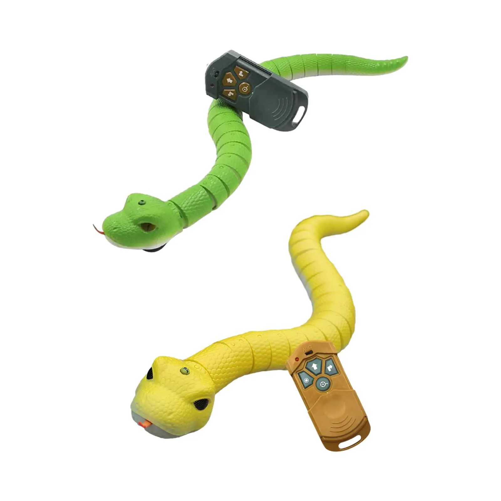 Remote Control Snake Toy S Crawling Tracks RC Realistic Snake Toy for Tricks Interactive Toys Kids Toys Boys Gift Halloween