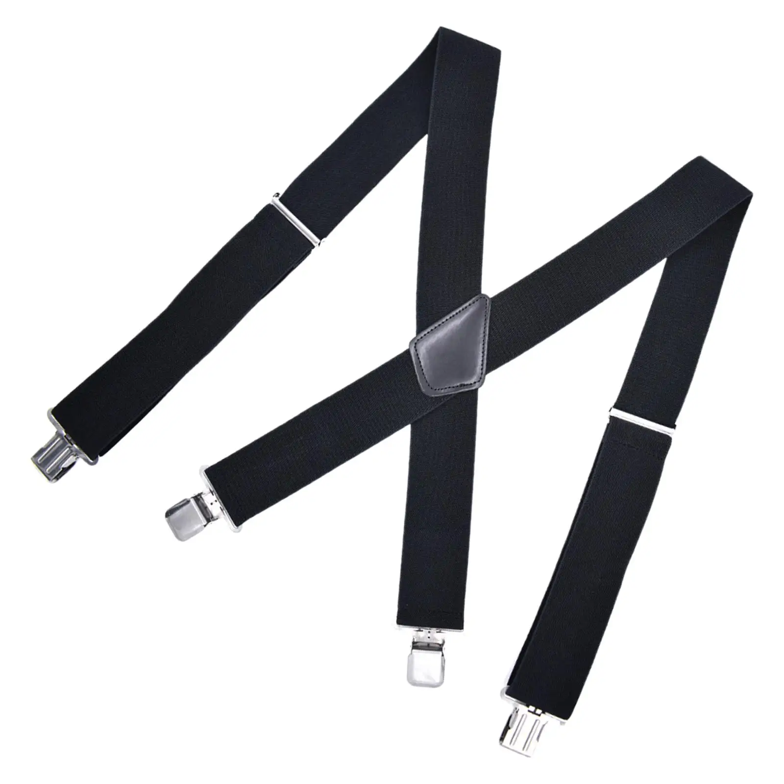 Men Women Suspenders Elastic Straps Hooks Button X Shaped Adjustable Adults Comfortable Pants Suspender for Wedding Dance Group