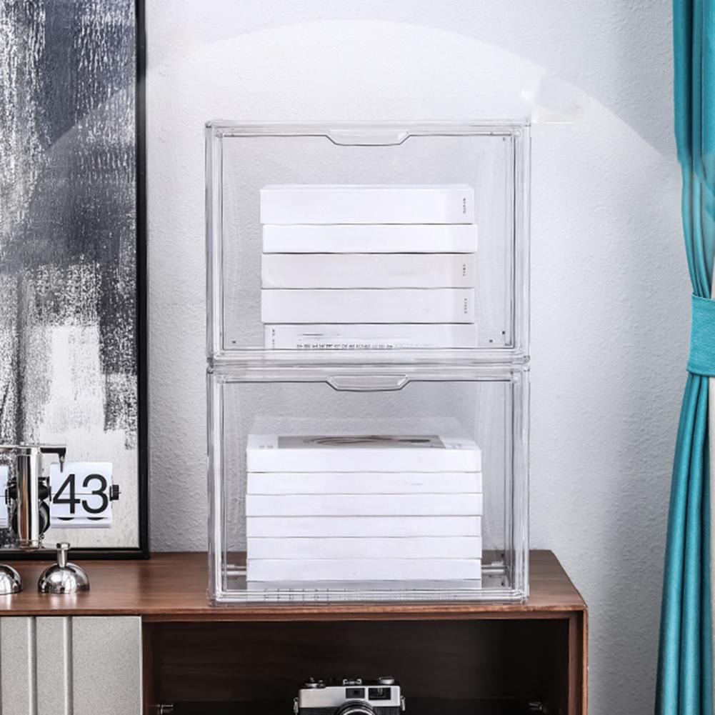 Title 6, Desktop Book Organizer Transparent Dustproof Ma...