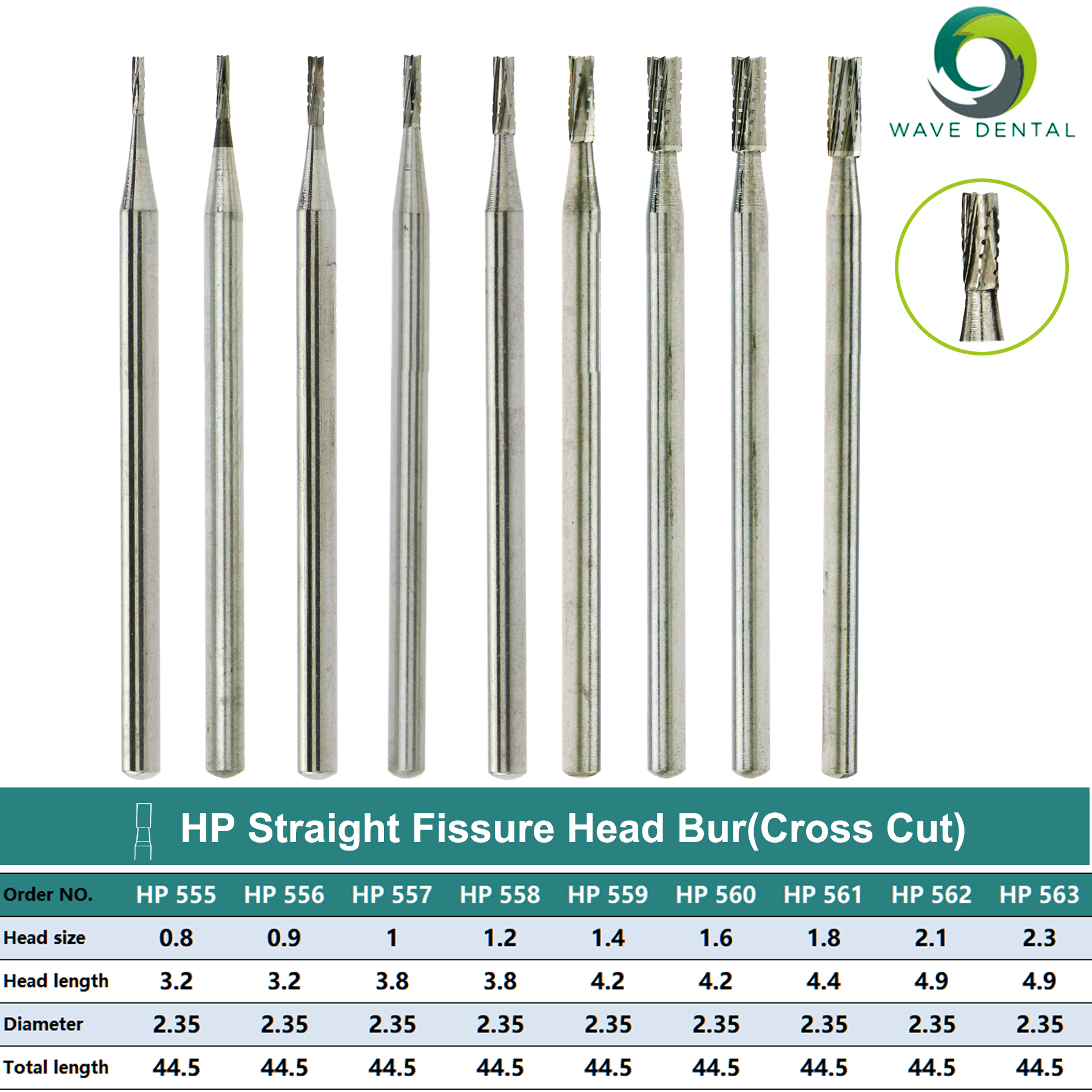 Best of WAVE Dental Tungsten Carbide Straight Fissure Head Slow Burs 3.2 To 4.9mm For Straight Handpiece Or Micro Motor Handpiece Reviews & Tips